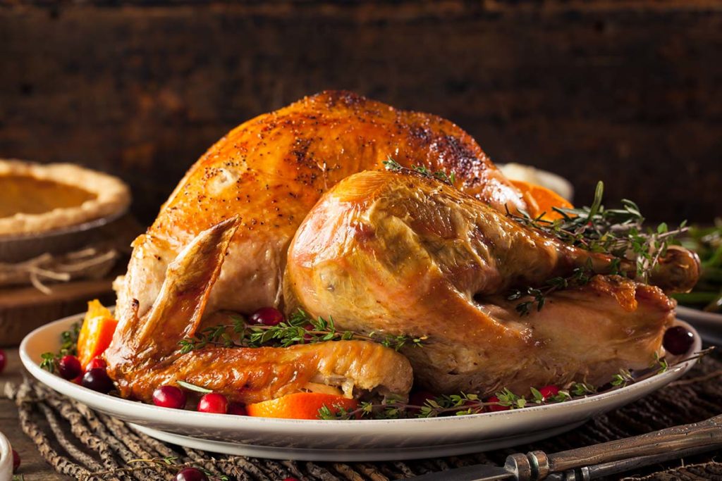 Sober Thanksgiving turkey