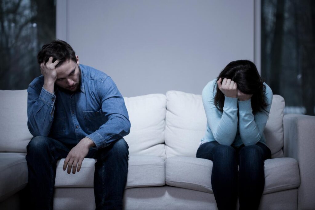 People experiencing how addiction and relationships are connected