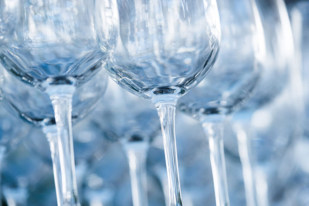 wine glasses